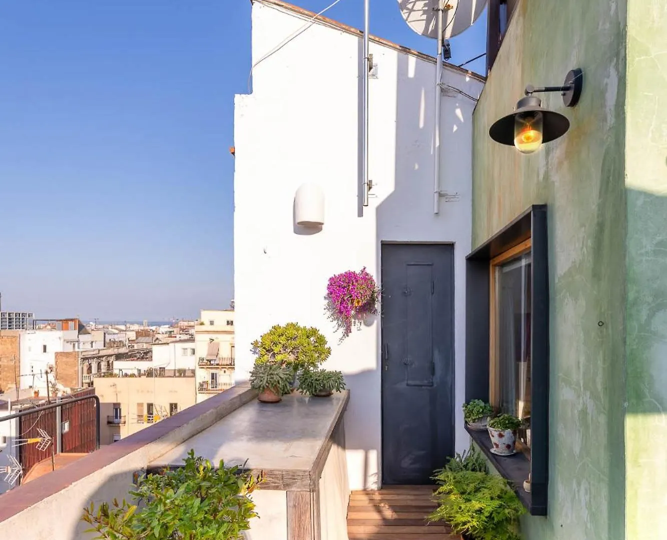 Apartment With Terrace Views Of Bcn Barcelona