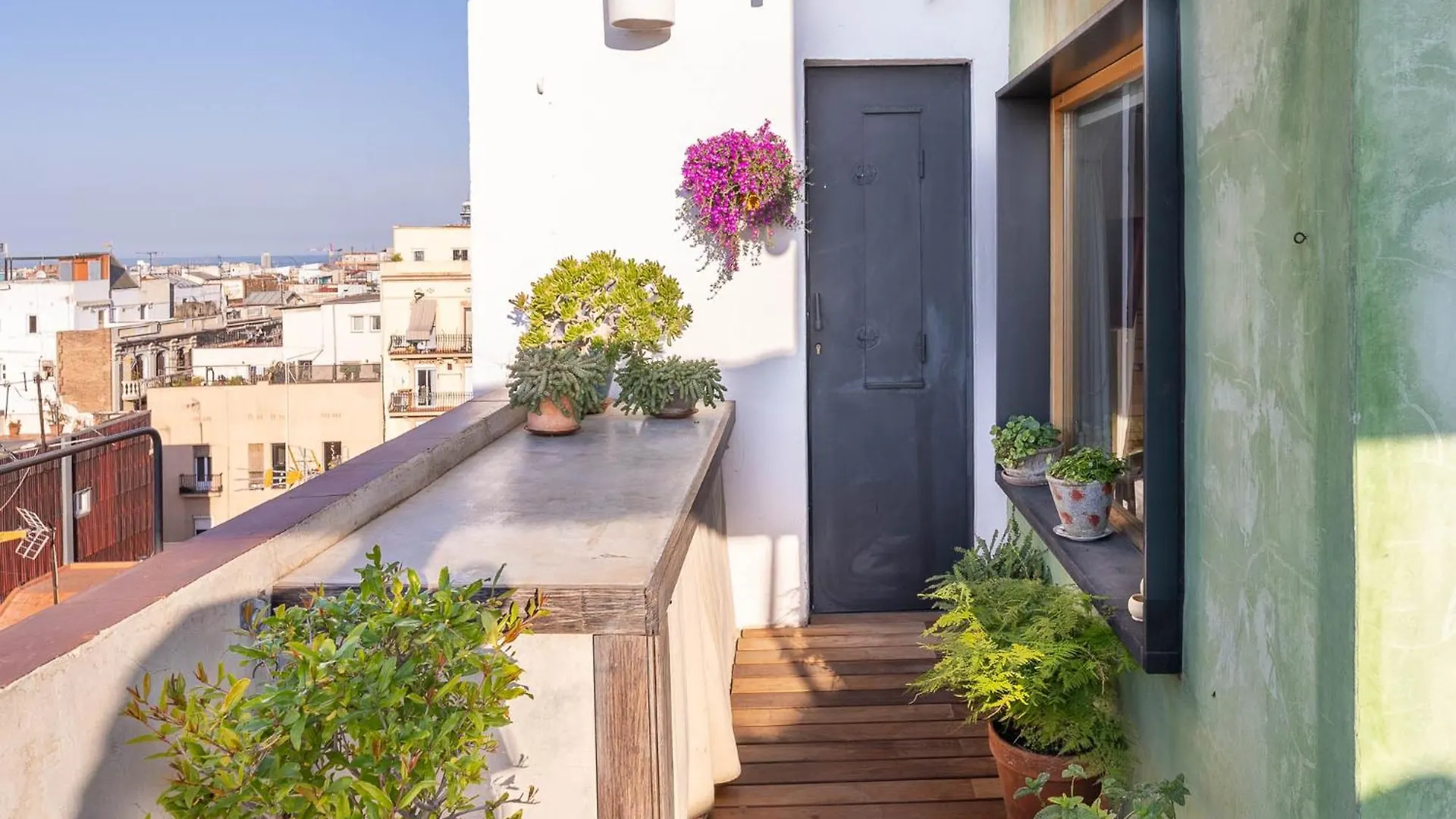 Apartment With Terrace Views Of Bcn Barcelona