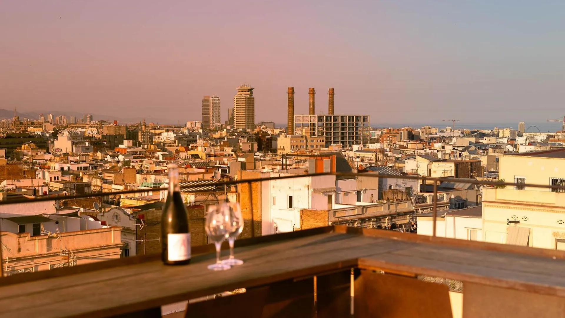 Apartment With Terrace Views Of Bcn Barcelona