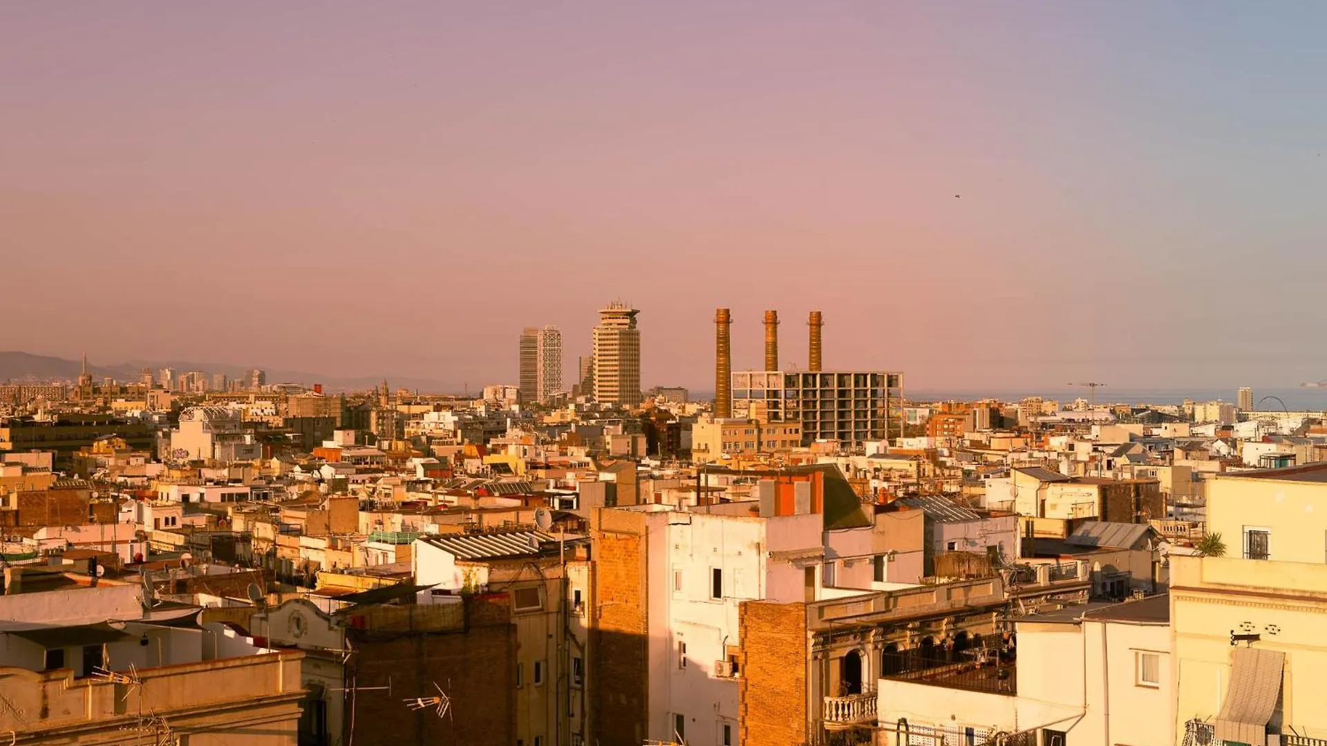Apartment With Terrace Views Of Bcn Barcelona