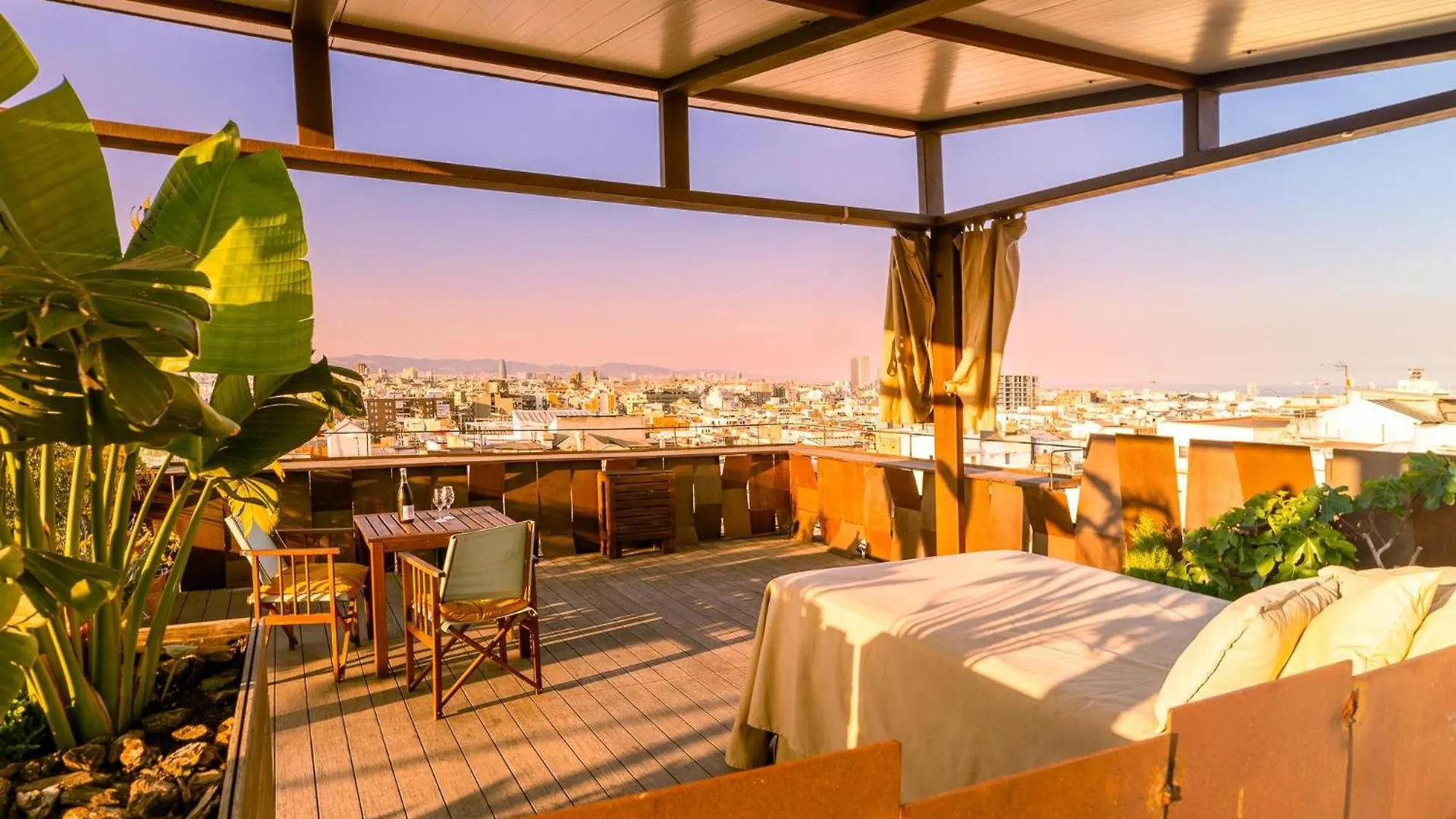 Apartment With Terrace Views Of Bcn Barcelona 0*,  Spain